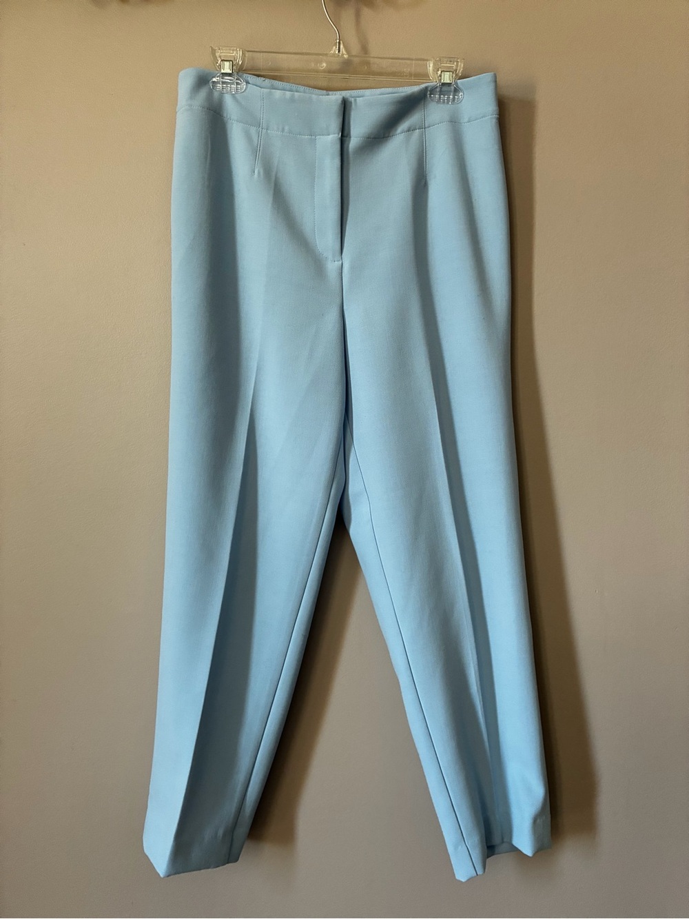 Ann Taylor Factory Light Blue Straight Leg Dress Pants Size 8